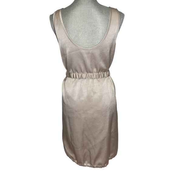 Babaton 1-01 Sleeveless Satin Dress with Belt Size: XSmall - Picture 3 of 10